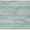 thumbnail image 4 of oneOone Tissu Popeline Sergé en Coton Biologique Texture Rayée Tissu Décoratif Imprimé BTY 42 Pouces de Large, 4 of 4