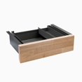 thumbnail image 1 of Desky Minimal Under Desk Drawer - Natural Rubberwood / Space Grey, 1 of 10
