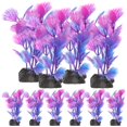 thumbnail image 3 of CUITING 20 Pcs Ornament Plant Faux Plants Turtle Tank Aquatic Anti-real, 3 of 6