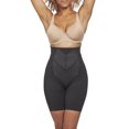 thumbnail image 1 of TC Fine Intimates Iconic Core High-Waist Booty Lift Thigh Slimmer - 4959 (Black, S), 1 of 2