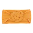 thumbnail image 5 of MIASHUI 3 Pack Stretchy Soft Knot Baby Girl Headbands with Hair Bows Head Wrap, 5 of 5