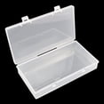 thumbnail image 4 of Rectangular Clear Plastic Storage Containers Box with Hinged Lid for Beads and Other Small Craft Items, 4 of 6
