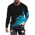 thumbnail image 1 of Birdeem T-Shirt à Col Rond Imprimé Mode Décontractée pour Hommes Manches Courtes, 1 of 1