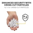 thumbnail image 4 of Fellowes Powershred LX9 Cross Cut Shredder, 4 of 9