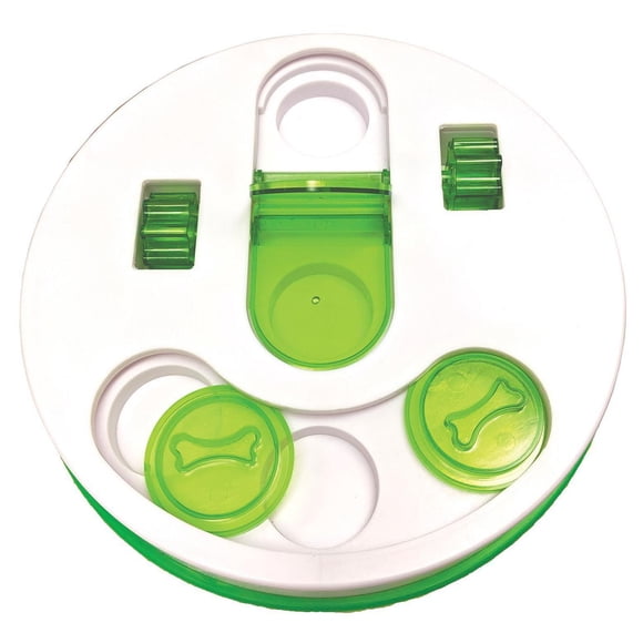 SPOT Ethical Pet Seek-A-Treat Shuffle Flip 'N Flap Casse-tête de Jouet de Chien Puzzle Jouet Interactif