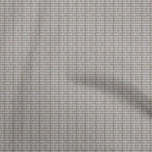 oneOone Viscose Chiffon Brown Fabric Texture Craft Projects Decor Fabric Printed By The Yard 42 Inch Wide