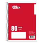 Hilroy 1 Sujet 80pg Carnet rouge
