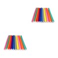 thumbnail image 2 of Baohd 10x Hair Foam Curler Roller Set Easy-toFlexible Rods DIY Hair Styling Tool 20mm 10 Pcs 2Set, 2 of 6