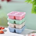 thumbnail image 1 of Sentmoon Snack Bar Organizer 4 Compartments Bento Box Reusable Meal Prep Lunch Containers For Kids Adults Divided Food Storage Containers For Work Travel for Office Desk, 1 of 9