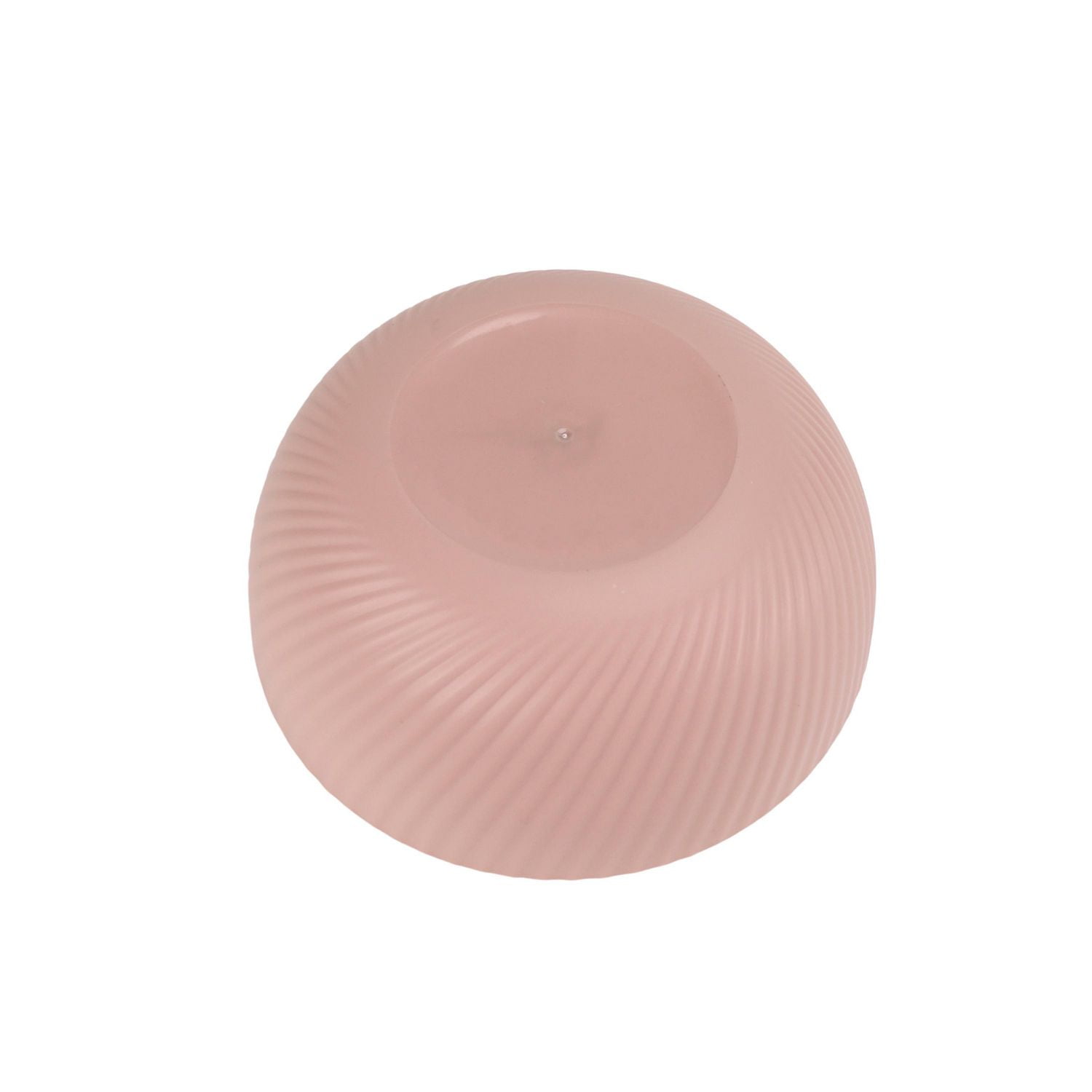 Bol rond en polypropylène rose blush Mainstays 1 pièce