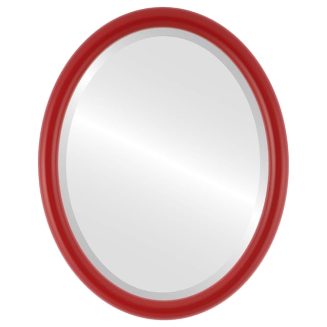 Miroir Encadré Pasadena - Rouge des Fêtes