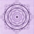 thumbnail image 1 of Ahgly Company Tapis d'Intérieur Lavable à la Machine, Carré, Transitionnel, Lilas Violet Riche, Tapis de Zone, 8 Pieds Carré, 1 of 7