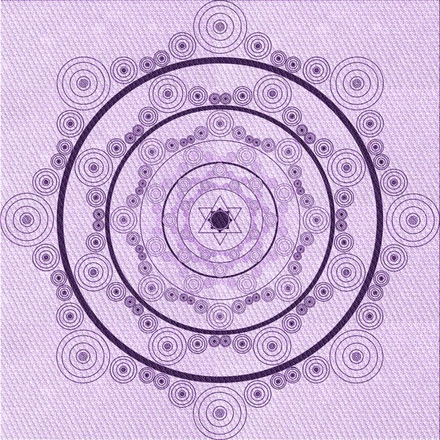 Ahgly Company Tapis d'Intérieur Lavable à la Machine, Carré, Transitionnel, Lilas Violet Riche, Tapis de Zone, 8 Pieds Carré