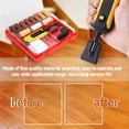 thumbnail image 4 of Pompotops Laminate Repairing Kit Wax System Floor Worktop Scratches Mending Tool Set Clearance, 4 of 8