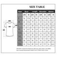 thumbnail image 2 of T-shirt pour Femmes à Manches Longues, Coupe Ample, Blouse d'Automne pour Femmes, Haut à Rayures à Col en V d'Automne, Rouge, G, 2 of 4