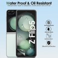thumbnail image 5 of Suitable for Samsung Galaxy Z Flip 5 screen protector, HD full coverage outer screen + inner screen Tpu soft film + back cover flexible screen protector, 5 of 5