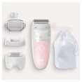 thumbnail image 2 of Braun Silk-épil 5-620 Epilator for Women for Gentle Hair Removal, White/Pink, 2 of 6