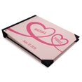 thumbnail image 1 of Darling Souvenir Pink Hearts Wedding Guest Book Hardbound Guest Sign-In Book Guest Registry Guestbook-9 x 12 Inches, 1 of 4