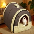 thumbnail image 2 of Dog Bed House Ways To Use Indoor Dog House For Cats And Small Dogs With Mat Removable And Washable Cover House, 2 of 8