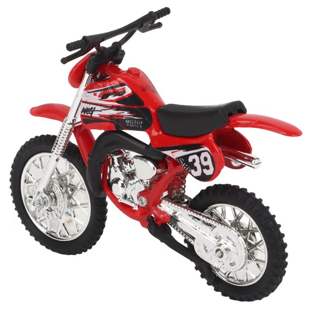 Motorcycle Model Toy, Motorcycle Toy Ornament Metal For Birthday For Children Red,Green,Blue