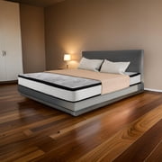 Comfy Bamboo World Scioli 10 inch Medium Firmness Mattress With Cooling Gel, Queen Size Mattress