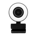 thumbnail image 3 of Amdohai Caméra Web 1080P avec Anneau Lumineux Mini Mise au Point Automatique Caméra Web avec Microphone Intégré pour Vidéo/diffusion en Direct/vidéoconférence, 3 of 7