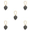 thumbnail image 2 of Transemion Elegant Curtain Wooden Beads Rope Tie Back for Bedroom Decor and Window Drapery Holdbacks Gray 50CM 5Set, 2 of 6