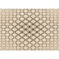 thumbnail image 1 of Ahgly Company Machine Washable Indoor Rectangle Transitional Moccasin Beige Area Rugs, 3' x 5', 1 of 7