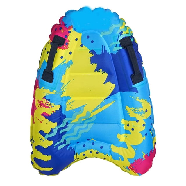 Inflatable Bodyboards Lightweight Soft 60x80cm Mini Surfboards for Kids Adults Multi