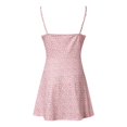 thumbnail image 4 of 2025 Robes Courtes d'Été Imprimées Colorées pour Femmes Décontractées à Blocs Sans Manches Robe Trapèze Sans Manches Robe Maxi Maxi Mini, 4 of 7