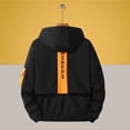thumbnail image 4 of Weiqiqre Jacket for Men Waterproof Sport Snow Ski Outdoor Mountaineering and Riding Tactical Jacket Coat Drawstring Hooded Overcoat Jacket, 4 of 6