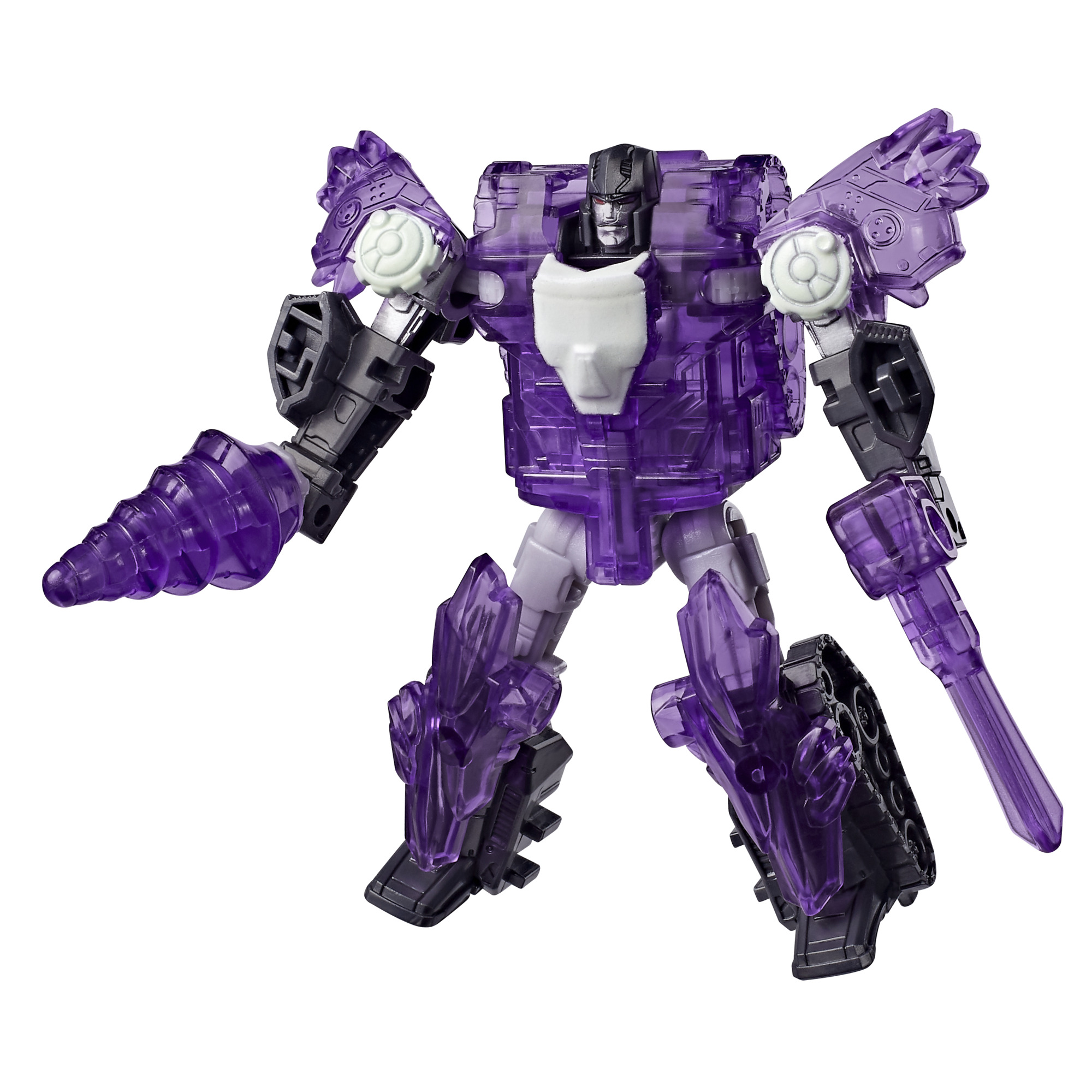 Transformers CYBERWORLD Megatron Energon Surge Armored Cyber Changers Action Figure