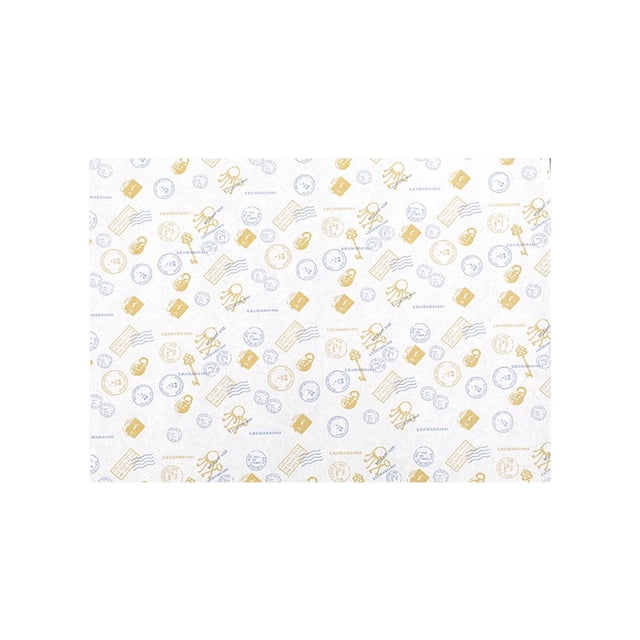 Sandwich Wrapping Paper,Rice Paper Wrappers 50 Sheets of Sandwich Wrapping Paper Greaseproof Paper Burger Wrapping Box Rice Ball Cheese Paper Burrito Baking Greaseproof Paper multicolor 38x28 cm pack of 50 rectangular greaseproof paper sheets shown stacked with one sheet partially unfolded in a centered, front-facing view; primary subject is the paper sheets (38x28 cm / 14.96x11.02 in) with a smooth, matte, oil-proof inner surface as specified; plain background provides scale and a compact package is referenced; often used for wrapping sandwiches, burgers or lining baking trays and suitable for portable food presentation.