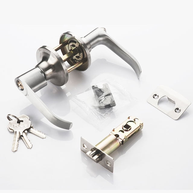 Baohd Three Bar Lock Durable Steel Door Three Steel Installation Bathroom silvery 45-65mm