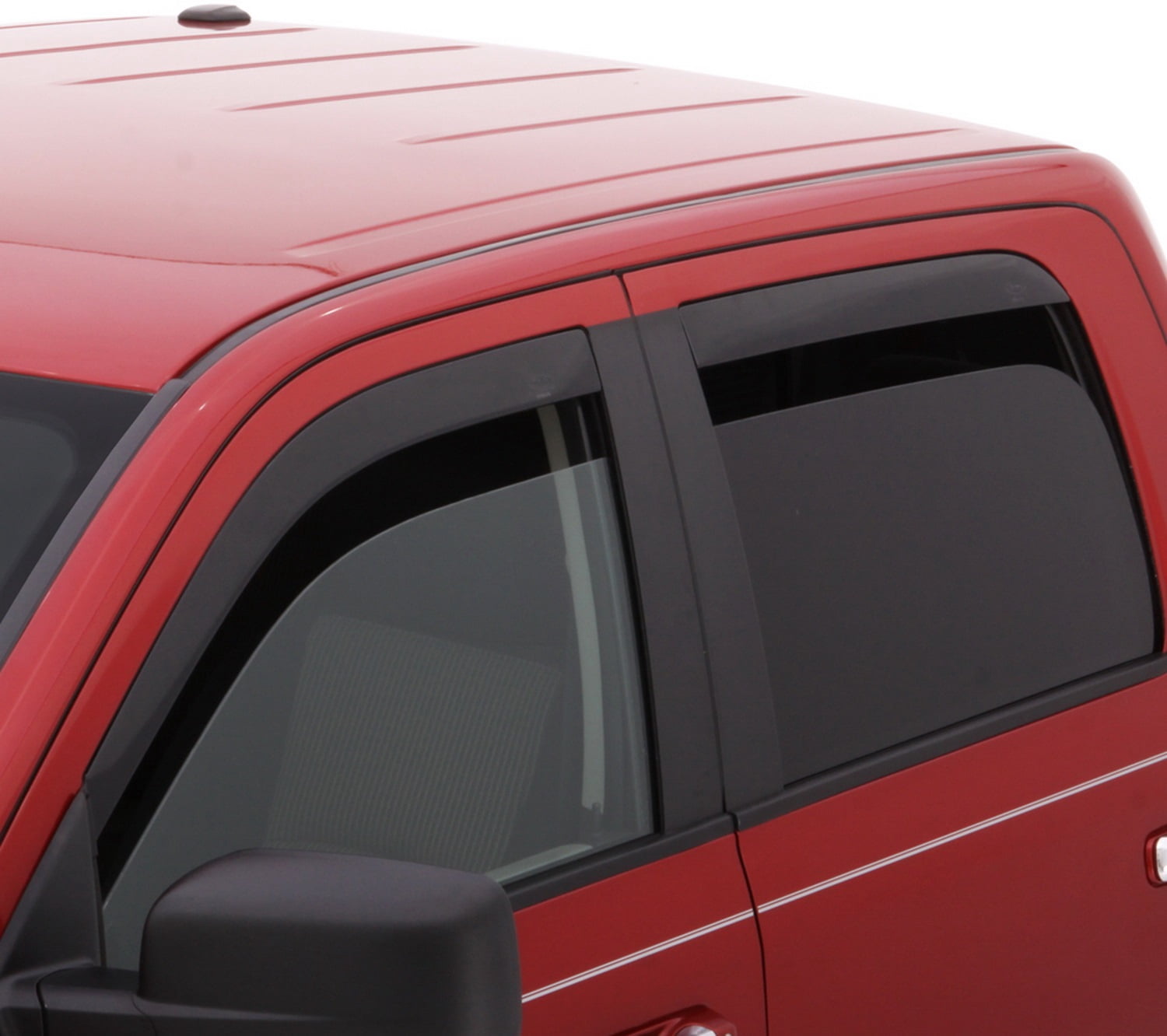 Auto Ventshade Rainguard 894049 Visière; Profil Bas; à Coller; Gris Fumée; Acrylique; Ensemble de 4