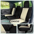 thumbnail image 4 of FH Group Neoprene Waterproof Custom Fit Car Seat Covers for 2022–2024 Dodge RAM 1500 Rear Beige, 4 of 5