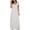 Grey, variant on Tumotour Summer Dresses for Women Long Flowy Maxi Dress Round Neck Short Sleeve Solid Color Plus Size Sundress Swing Dresses for Casual Beach Going Out Party Date Vocation