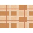 thumbnail image 1 of Ahgly Company Machine Washable Indoor Rectangle Transitional Brown Gold Area Rugs, 2' x 5', 1 of 7