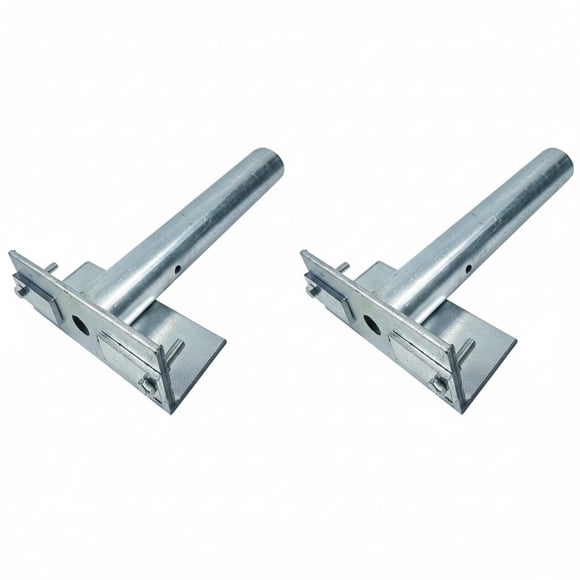 Support de Poteau de Guidage de Levage pour Bateau - Compatible avec Poutres en I 5"x8" et 6"x10 Pouces, Support de Quai de Qualité Marine pour Quais de Bateau, Quais et Marinas avec Écrous de Montage et Quincaillerie