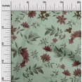 thumbnail image 2 of oneOone Georgette Viscose Mint Green Fabric Tropical Sewing Craft Projects Fabric Prints By Yard 42 Inch Wide, 2 of 4