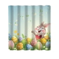 thumbnail image 1 of Easter Decorations Savings Pisexur Rustic Easter Shower Curtain Watercolor Rabbit Bunny Floral Bathroom Curtains Spring Holiday Bathroom Decor Washable Durable Fabric On Clearance, 1 of 7