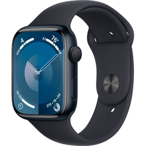 Rénovés Apple montre Gen 9 Series 9 45mm Midnight Aluminium - Midnight Groupe sportif 3M589LL/A