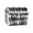 thumbnail image 1 of DOLITY 2xKids Treasure Chest Collection Storage Box for Birthday Boys Girls Christmas silver, 1 of 9