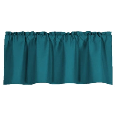 Valance Curtain For Kitchen Black Out Window Curtains For Living Dining Room Window Valance 57 18inches