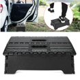 thumbnail image 1 of Qiilu Portable Folding Step Stool Black Step Ladder for Elderly Pregnant Bathroom Travel Use, Step Stool, Black Step Stool, 1 of 7