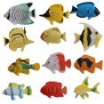 thumbnail image 3 of 24 Pcs Figurines d'Animaux Marins Assorties Modèles de Mer Jouets pour Enfants, 3 of 8