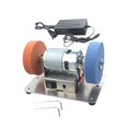 thumbnail image 3 of jinwen Mini Bench Grinder Bench Grinding Tool DIY Supplies Multifunction Sturdy Benchtop Sander Polisher for Tabletop Edge Polishing A, 3 of 8
