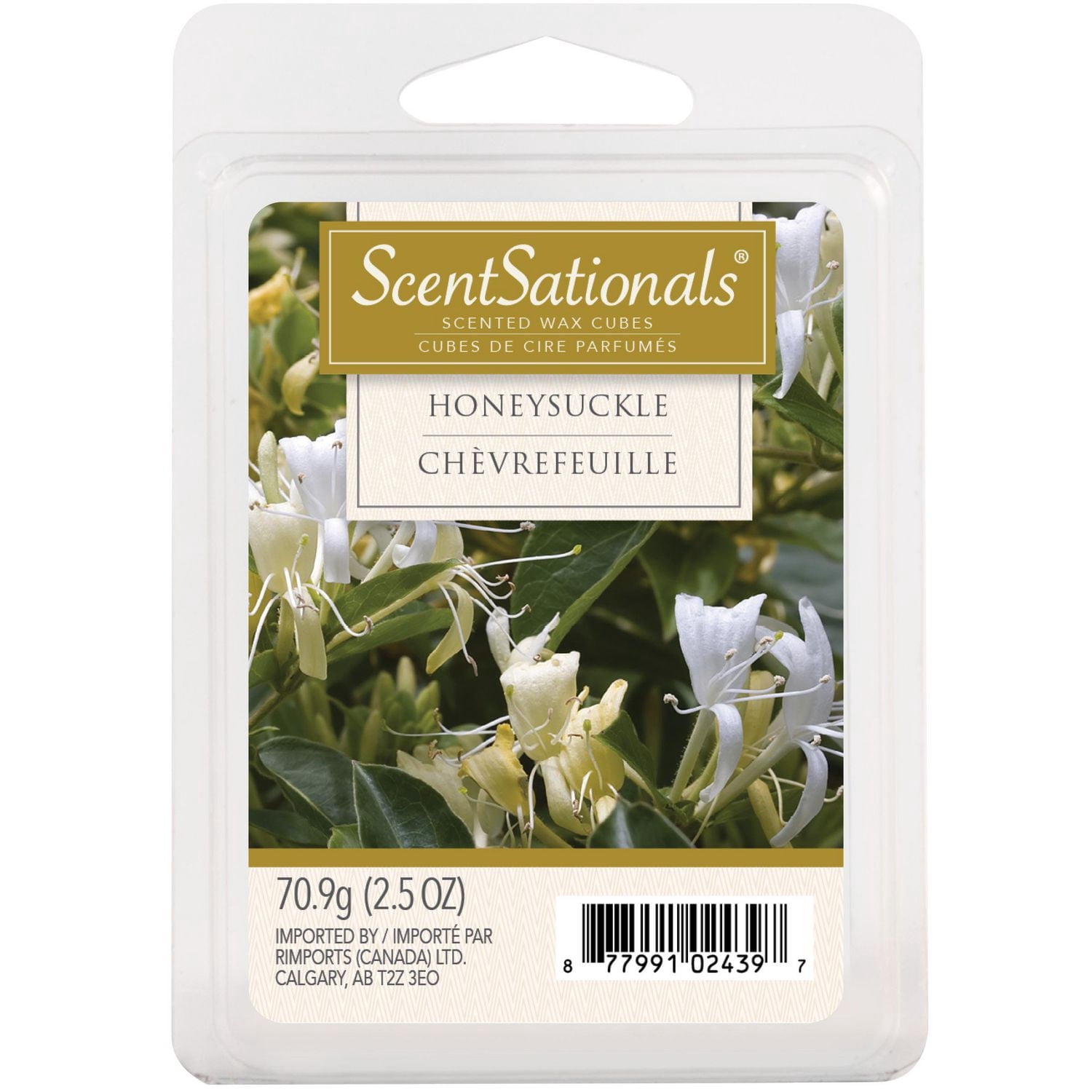 Cubes de cire parfumée ScentSationals - Chèvrefeuille