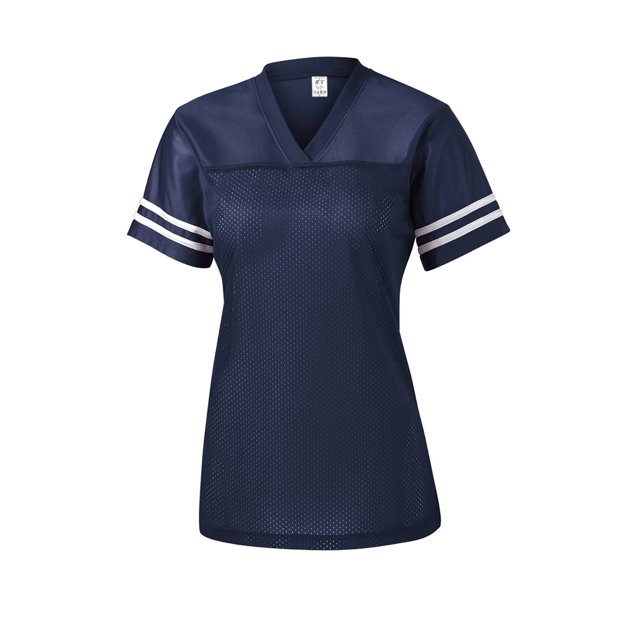 Gravity Threads Womens Replica Jersey Shirt - True Navy/White - Medium