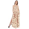 thumbnail image 1 of Bimba 2 Pcs Robe de Plage Sexy pour Femmes Imprimée Smockée Crop Top & Longue Jupe Ensemble, 1 of 7